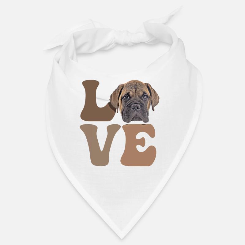 Bullmastiff Chien Bandana