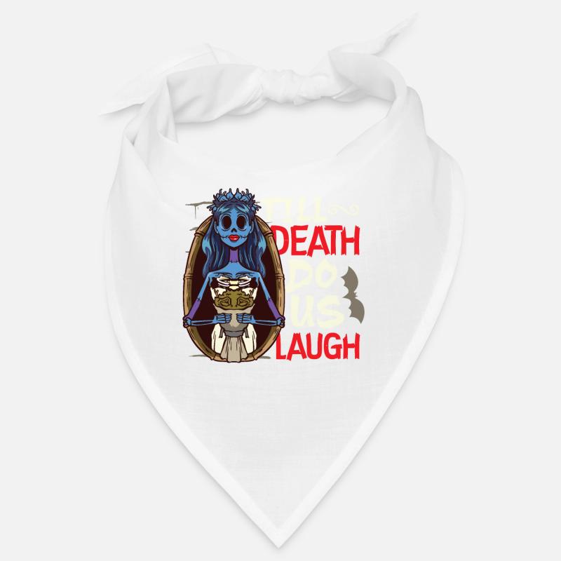 Funny Gothic Goth Wedding Bride Goth Halloween Bandana