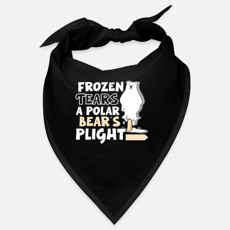 Polar Bear Global Warming Arctic Seal Hunt Bandana