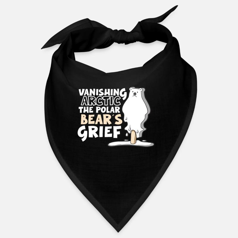 Polar Bear Global Warming Arctic Seal Hunt Bandana
