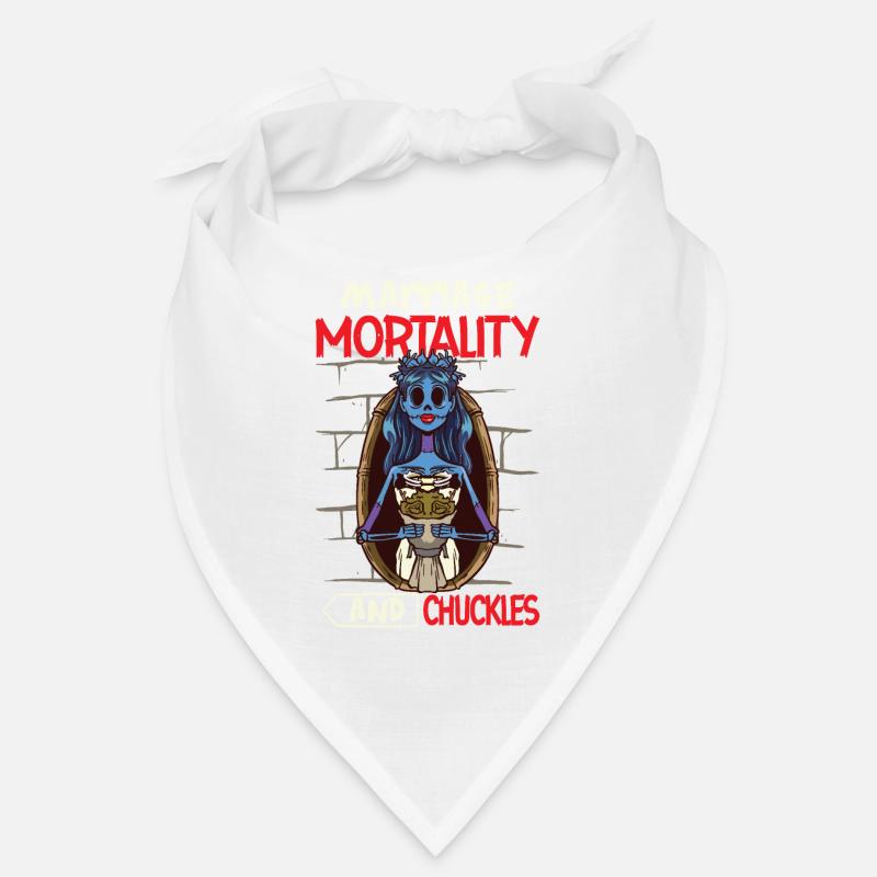 Drôle de goth gothique mariée de mariage Goth Halloween Bandana