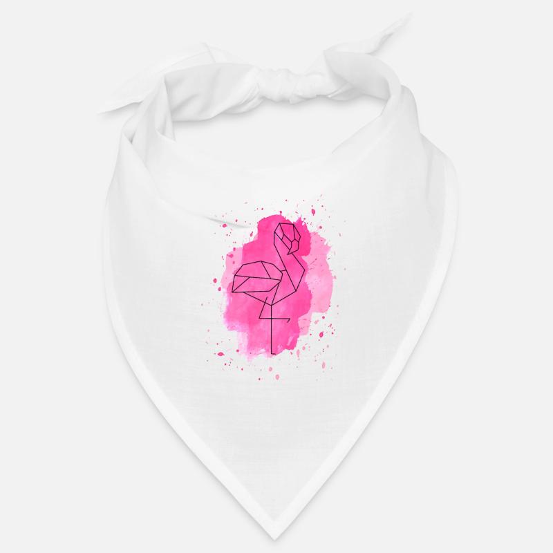 Flamingo splash Bandana