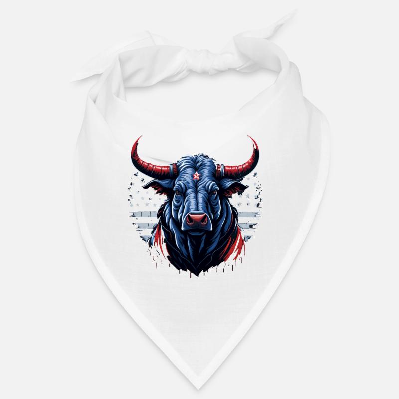 Tête de taureau de vache Bandana
