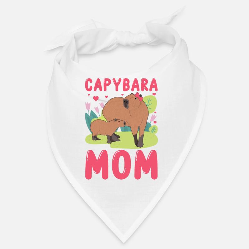 Drôle Capybara Mama Mami Bandana