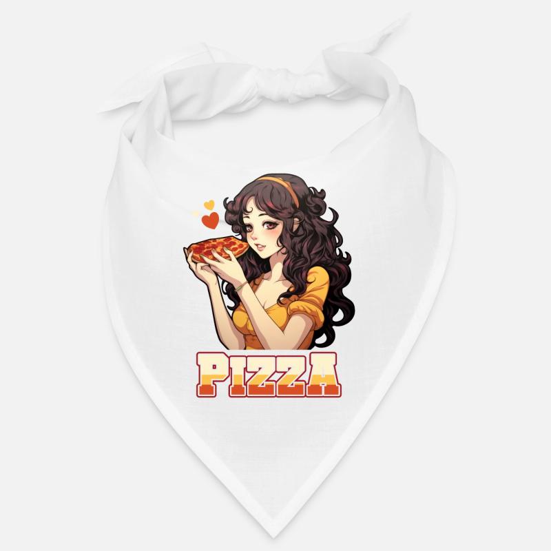 Pizza Lover Junge Mädchen Anime Manga Pizza Bandana