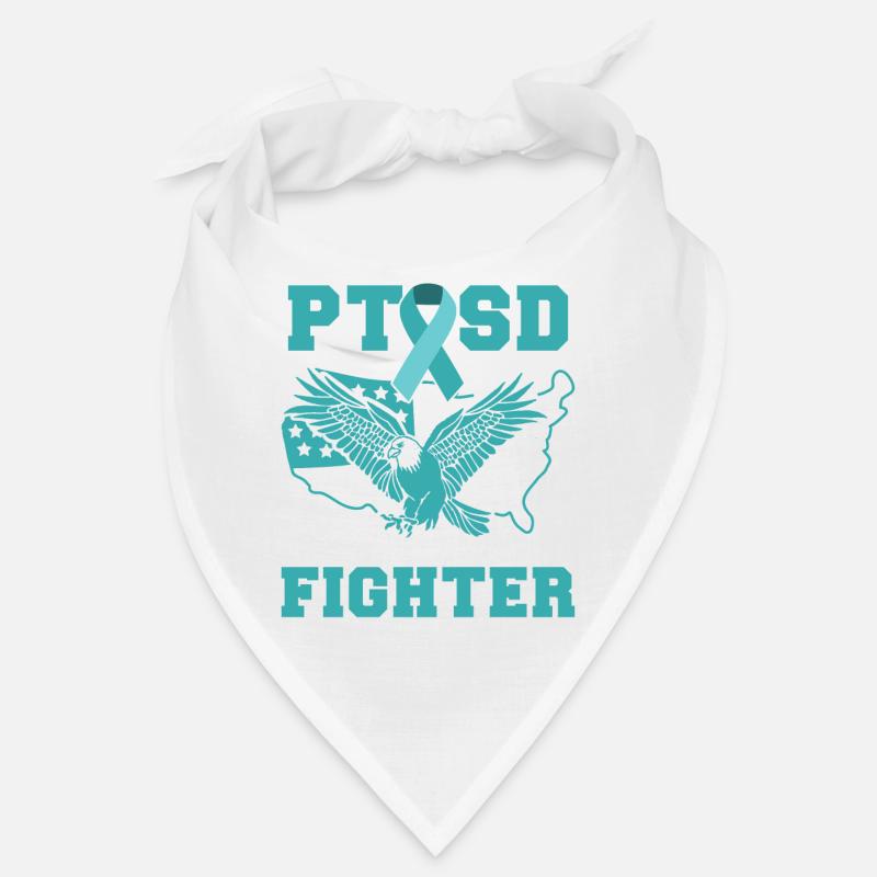 PTSD Picked The Wrong Fighter Bandana