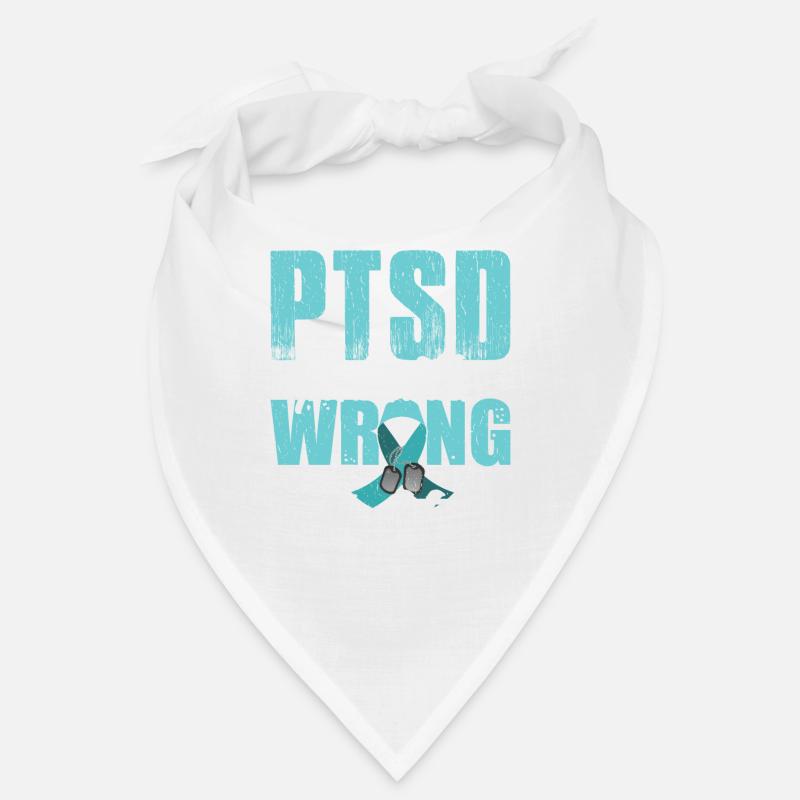 PTSD Picked The Wrong Fighter Bandana