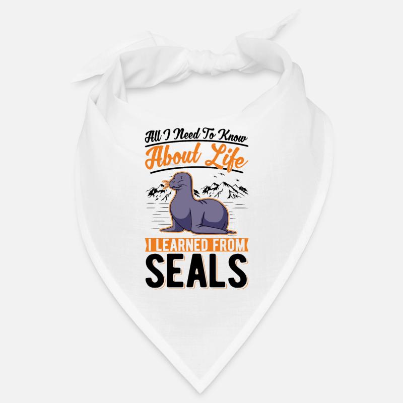 phoque, lion de mer, phoque Bandana
