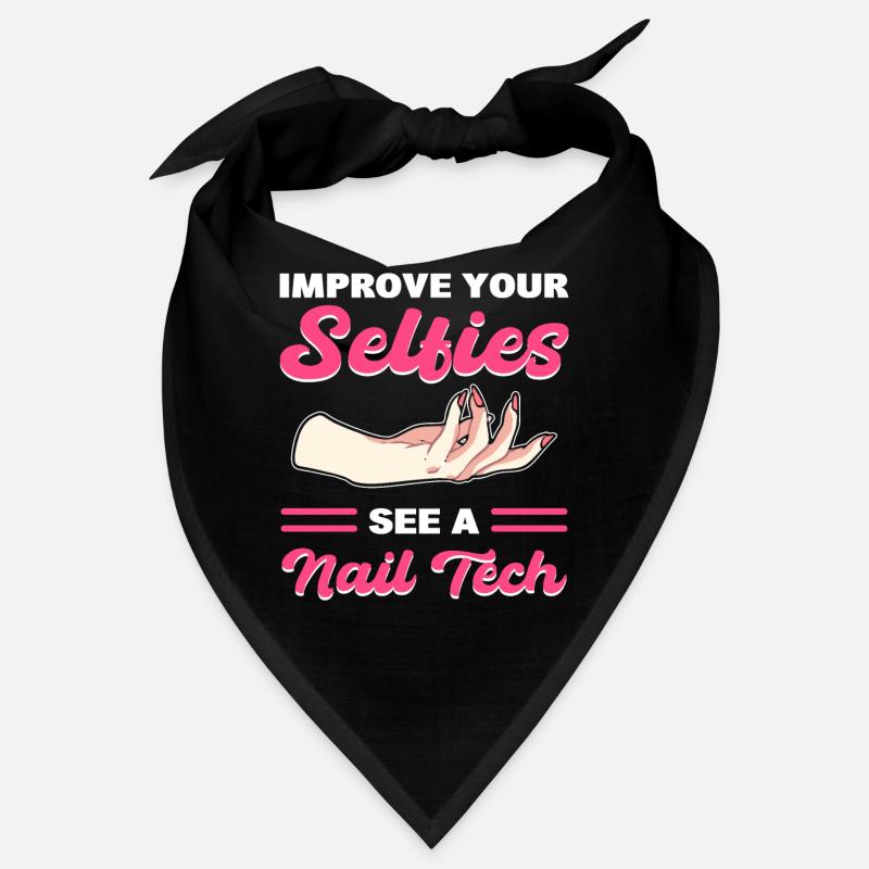 Improve Your Selfies See A Nail Tech Nail Bandana
