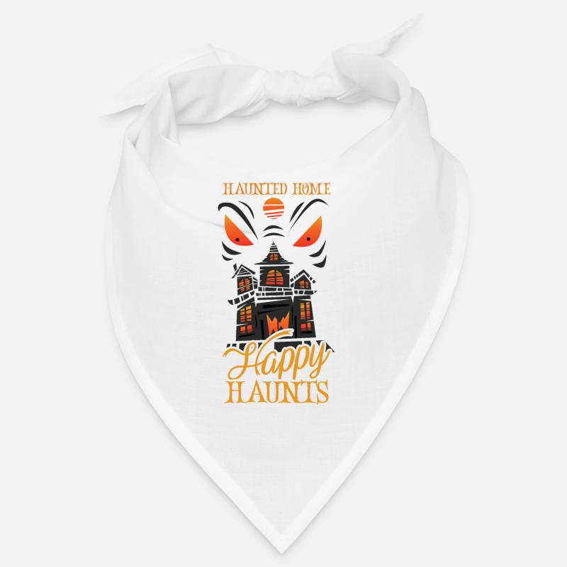 Horreur Paranormal Maison hantée effrayant Halloween Bandana