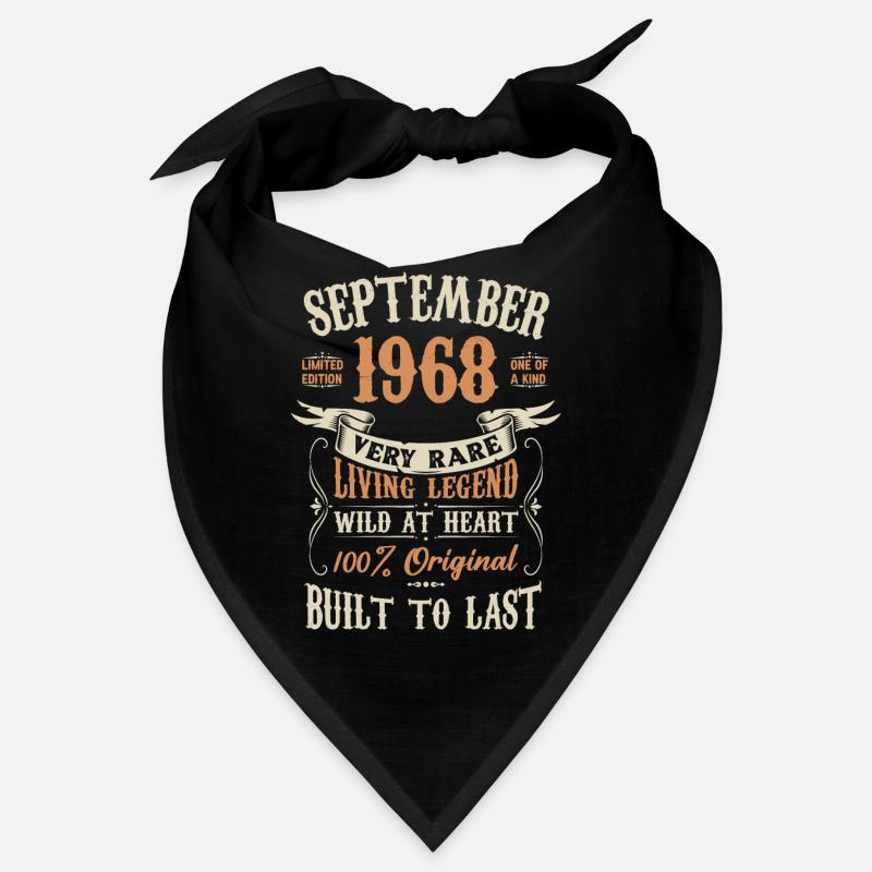September 1968 Geburtstagsgeschenk Bandana