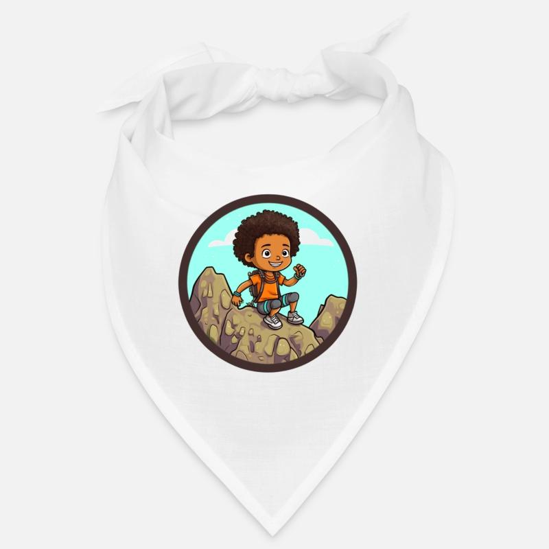 Afro Schwarz Kind Junge Mädchen Empowerment Mädche Bandana