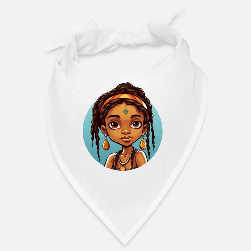 Afro Schwarz Kind Junge Mädchen Ethno Geschenkidee Bandana