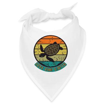 Love the earth - Bandana - Weiß - Vorne
