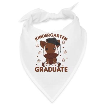 Kids Kindergarten graduate Okapi Graduation - Bandana - Weiß - Vorne