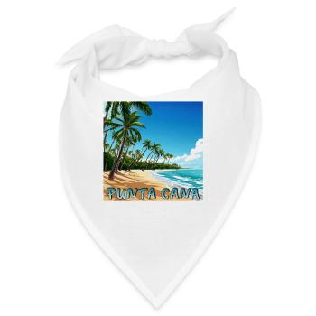 Sommerurlaub Punta Cana: Karibik-Zauber auf - Bandana - Weiß - Vorne