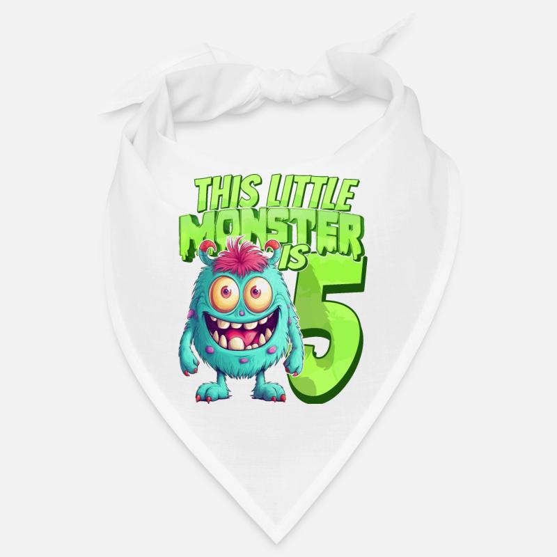Ce petit monstre a 5 - cinq ans - 5. Bandana