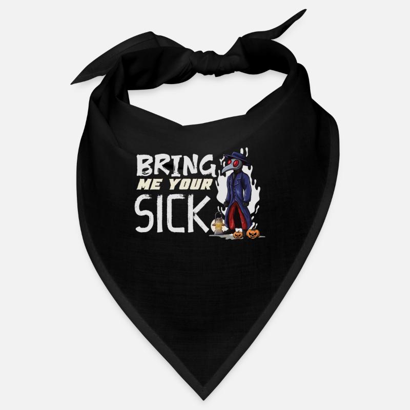 Effrayant Halloween horreur peste médecin Bandana