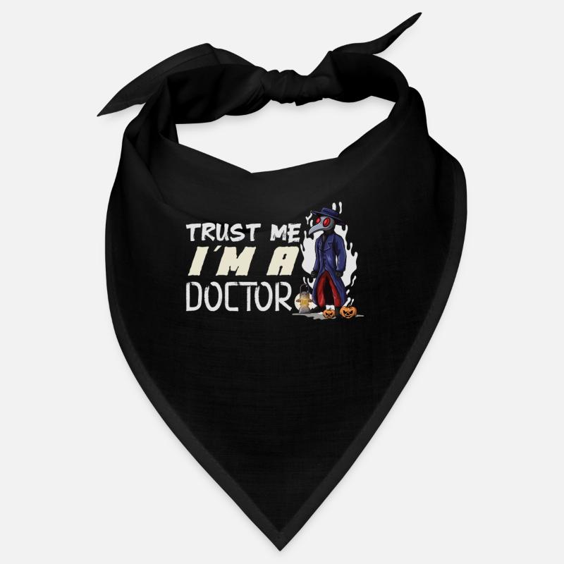 Effrayant Halloween horreur peste médecin Bandana