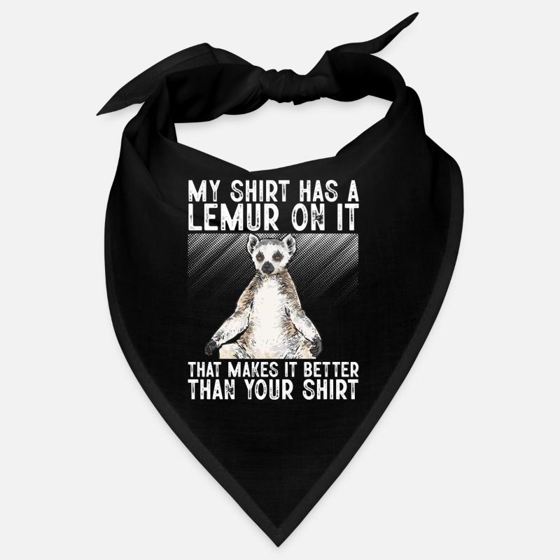 Lémurien à queue annelée Bandana