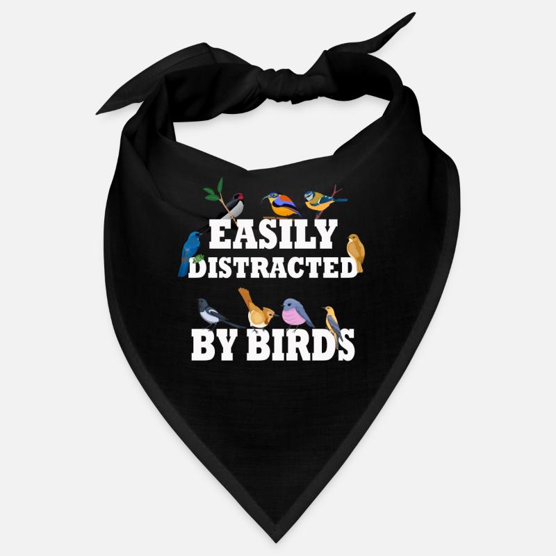 Facilement distrait par les oiseaux Bird Lover Bandana