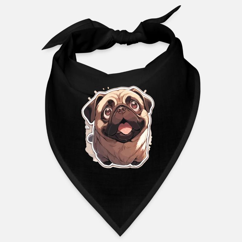Mops Mops Hund Mops Geschenke Mops Liebhaber Bandana