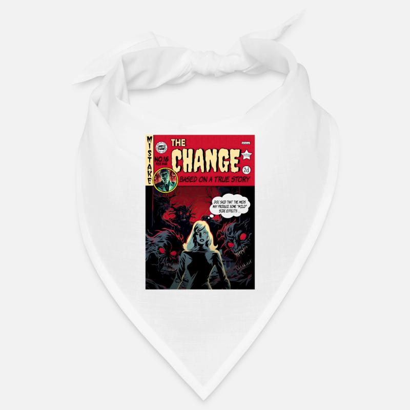 Retro Horror Comic - The Change Bandana