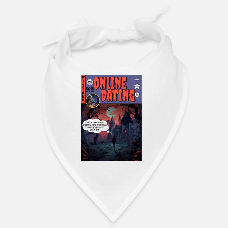Retro Horror Comic - Rencontres en ligne Bandana
