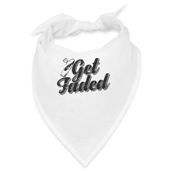 Get Faded Friseur Beruf Haare - Bandana - Weiß - Vorne