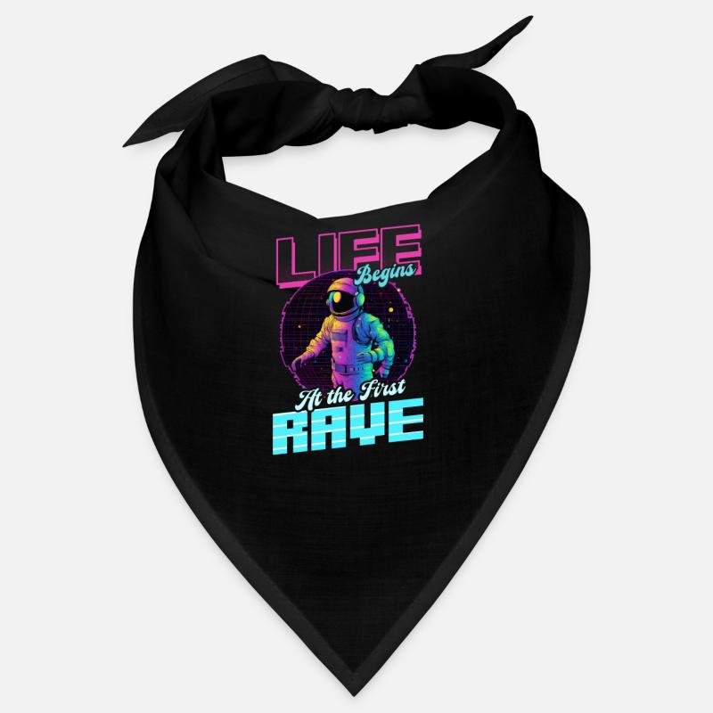 Edm Rave Life Begins First Rave Bandana