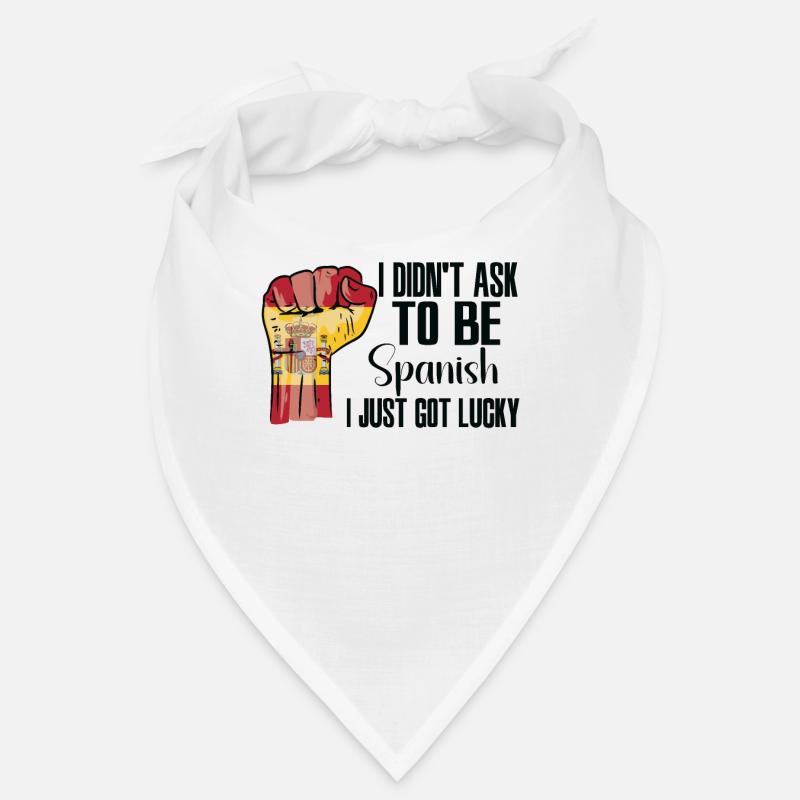 Fierté espagnole Drapeau espagnol cultivé Bandana