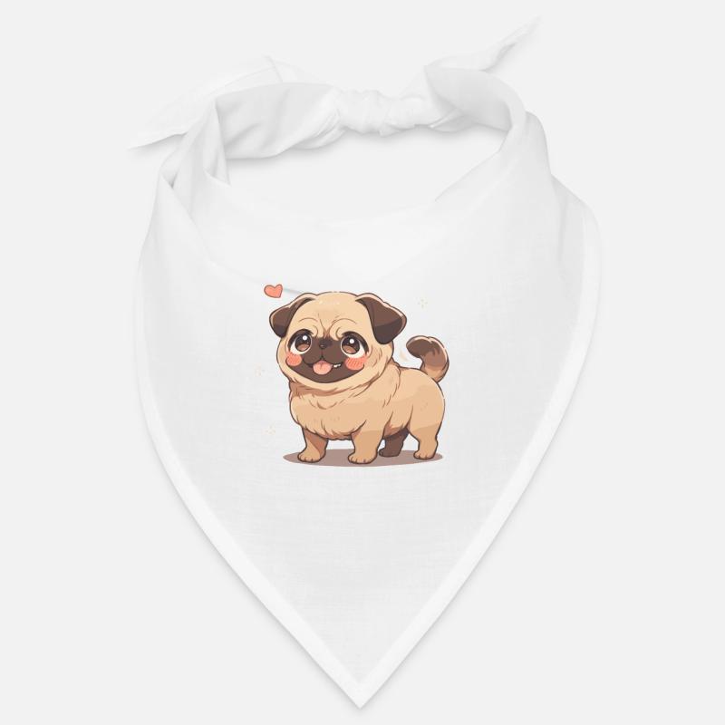 Mops Mops Hund Mops Geschenke Mops Liebhaber Bandana