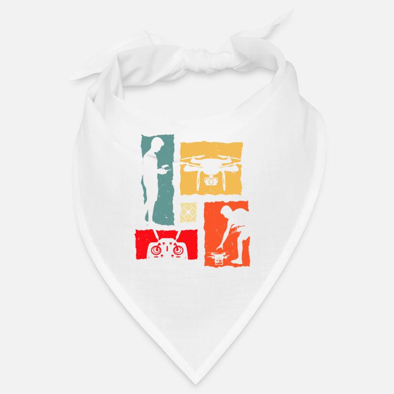 Drone Retro Drone Drone Pilots Bandana