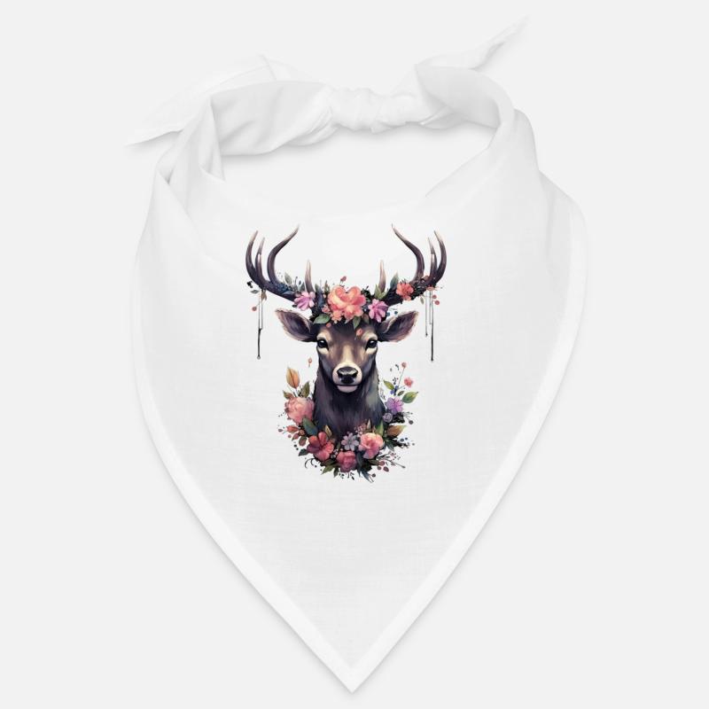 Ersatz Dirndl Hirschgeweih Hirsch Bandana