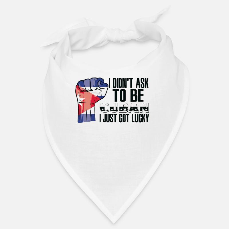 Fierté cubaine Drapeau cubain Bandana