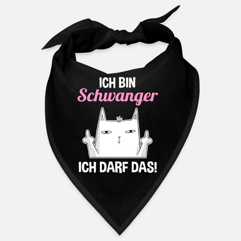 Katze Ich Bin Schwanger Ich Darf Das Bandana
