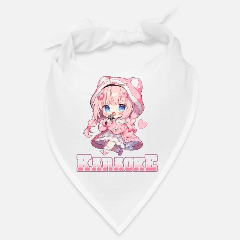 Mädchen Manga Anime Karaoke Bandana
