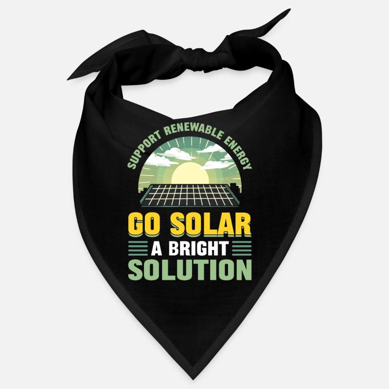 Soutenez l’énergie renouvelable Go Solar Bandana
