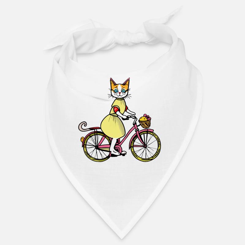 CHAT À VÉLO Bandana