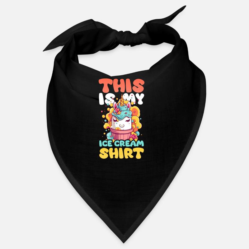 Vendeur de crème glacée Ceci est ma tenue de crème glacée Bandana