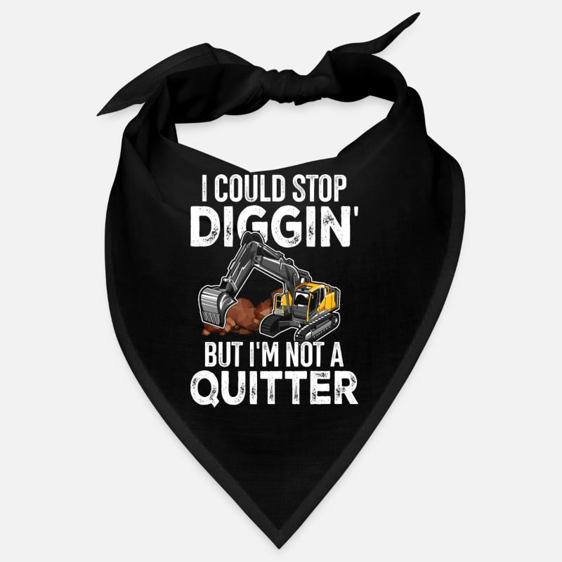 Funny excavator operator HEO Bandana