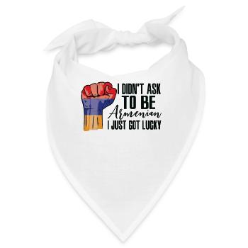 Armenischer Stolz Armenische Flagge Gewachsen - Bandana - Weiß - Vorne