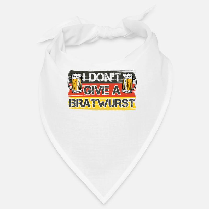 Bratwurst allemande Je ne donne pas une bratwurst Bandana