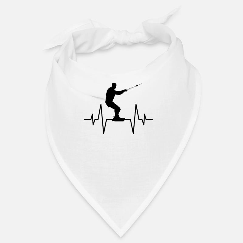 Kite Surfen Herzschlag Bandana
