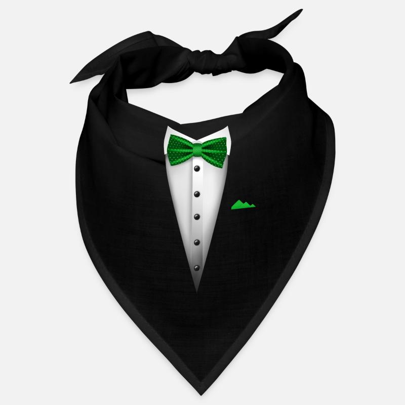 Conception de smoking avec nœud papillon pour les mariages et Bandana