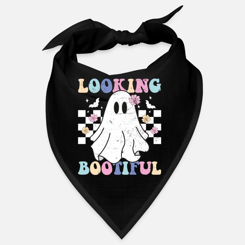 Looking Botiful Ghost Halloween Bandana