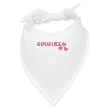 Cousine - Bandana - Weiß - Vorne
