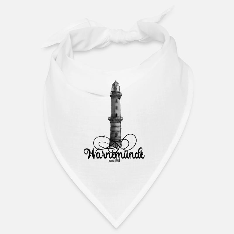 Warnemünde Leuchtturm Bandana