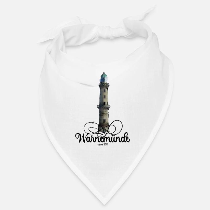 Warnemünde Leuchtturm Bandana