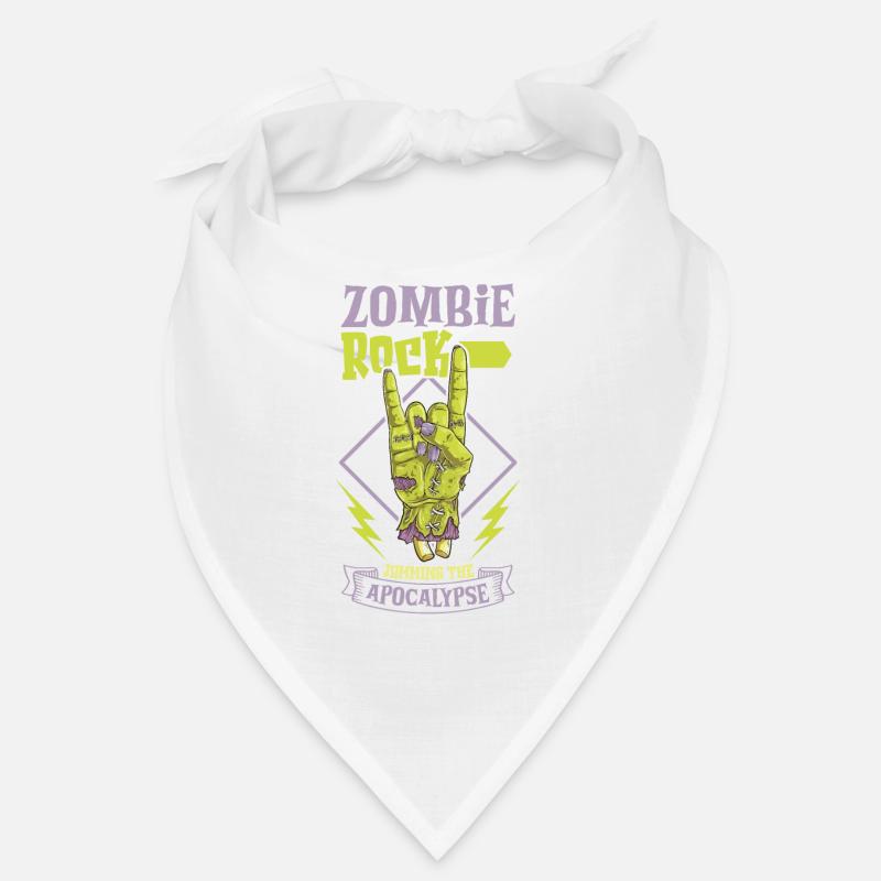 Zombie Rock'n Roll Horror Rock Headbanging Rock Bandana